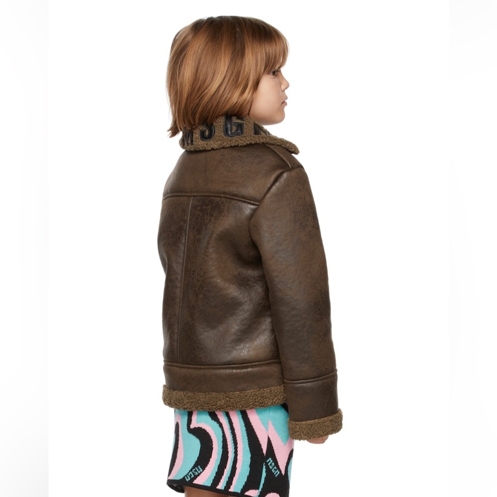 Msgm Sherpa coat